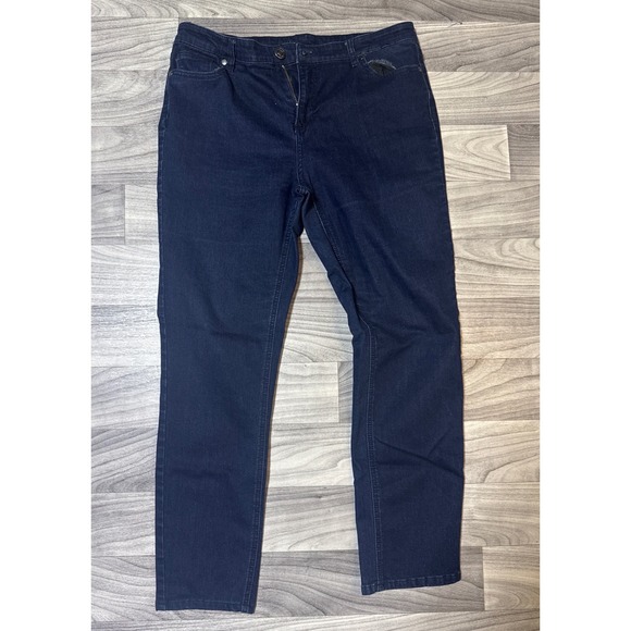 Buffalo David Bitton Denim - Buffalo David Bitton Francesca Mid-Rise Skinny Jeans Dark Indigo 10/30 Stretch